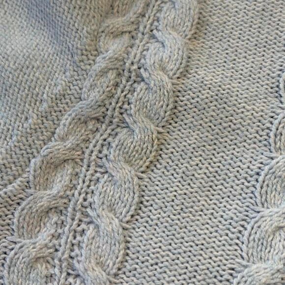 Loft Women's Blue and Grey Jumper - Picture 3 of 8